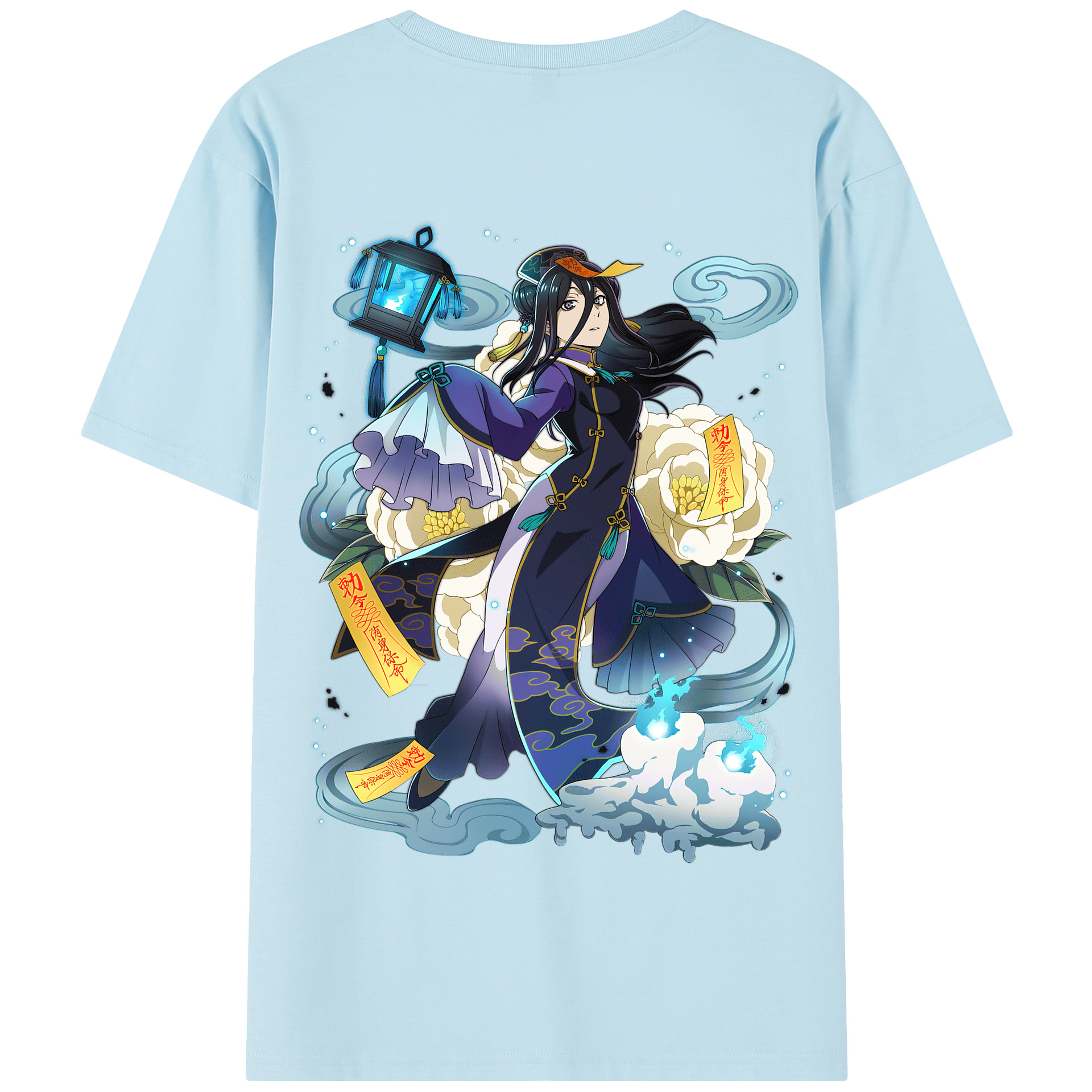 （画像用） 文豪ストレイドッグス Bungo Stray Dogs 綿100％半袖Tシャツ（背面プリント）
